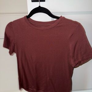 NOBULL Women's Short Sleeve Tee - Rich Brown